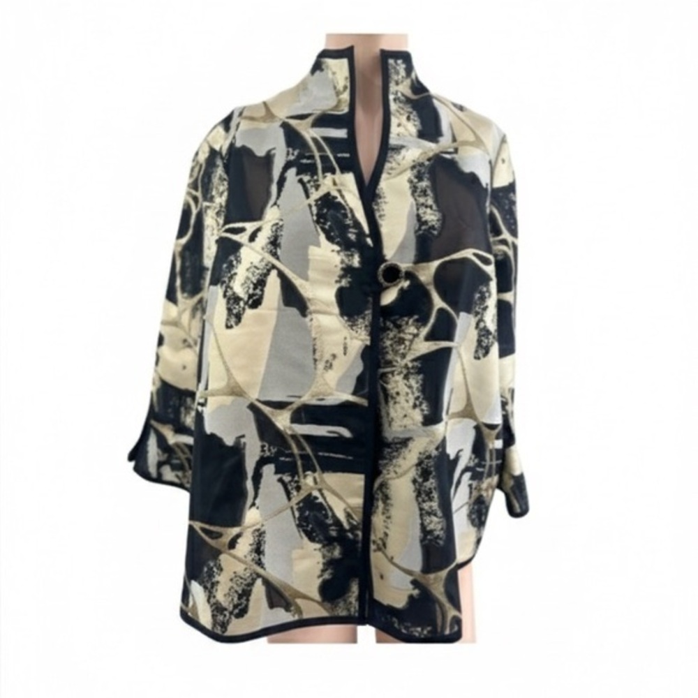 Ming Wang dressy cover up-MEDIUM PETITE